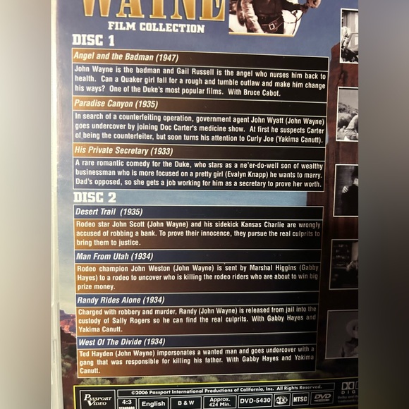 John Wayne DVDs - Picture 9 of 12
